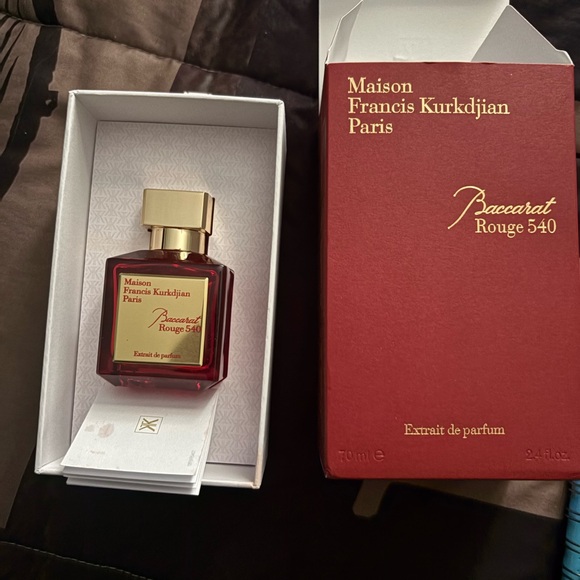 Maison Francis Kurkdjian Accessories - Maison Francis Kurkdjian Baccarat Rouge 540 Extrait - Red & Gold Bottle with Box